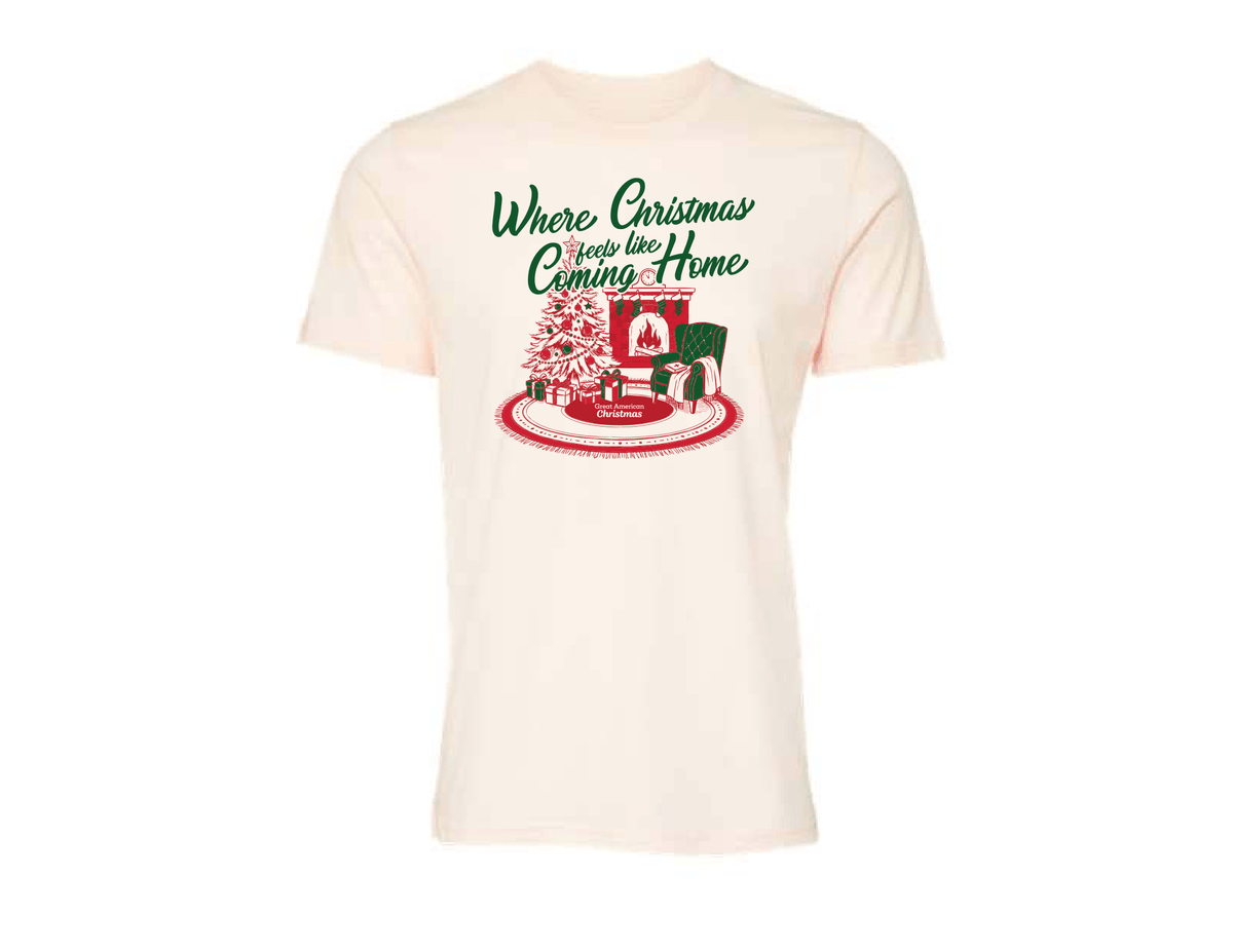Where Christmas Feels Like Coming Home T-shirt